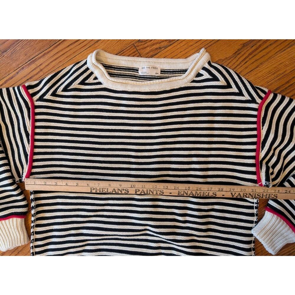We The Free Asher pullover Black Combo Med Long Sleeve - Picture 5 of 11